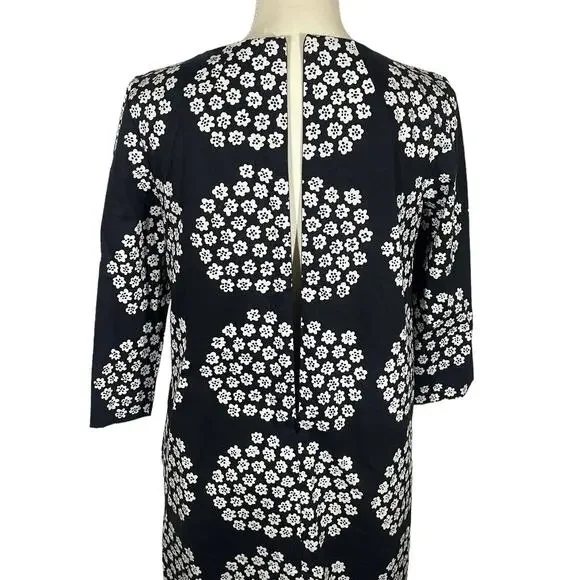 Marimekko Unelma Puketti Tunic Dress Bold Artistic Minimalist Modernist Size 34 - Picture 9 of 11